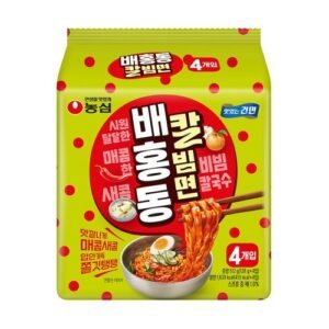韓国ラーメンおすすめ ペホンドンカルビムミョン 甘酸っぱくて爽やかな韓国ビビン麺風ラーメン 中辛
